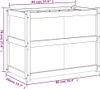 vidaXL Plantenbak, 90x50x70 cm, grenenhout, geïmpregneerd Productafbeelding-voorbeeld 8