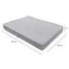 HUNDEBETT HUNDEKISSEN HUNDEMATTE CORD XL 120x80 CM Grau Produktbild-Vorschau 4
