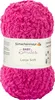 A ball of pink yarn with a label. Produktbild-Vorschau