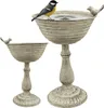 Exner | Vogeltränke Retro - 32 cm - Grau - Elegantes Design Produktbild-Vorschau 4