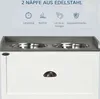 PawHut Futterstation für Hunde, Braun, erhöht, mit Produktbild-Vorschau 6