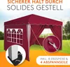 Kronenburg Faltpavillon 3x3m - Wasserfest, UV-Schutz 50+, 4 Produktbild-Vorschau 5