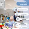 Parc de jeux pour enfants Tapis Mobiclinic 90 x41 cm Voir les images du produit 5