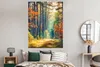 MuchoWow® Poster Wald - Sonne - Natur - Herbst 120x160 cm - Produktbild-Vorschau 4