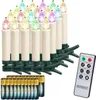 DEUBA® LED Weihnachtsbaumkerzen Kabellos 20er Set Bunt mit Produktbild-Vorschau 10