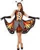 dressforfun® Frauenkostüm Schmetterling großer Feuerfalter Produktbild-Vorschau 1
