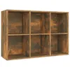 vidaXL Étagère/sideboard chêne fumé 66x30x98 cm bois Voir les images du produit 14