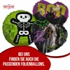 Halloween Wimpelkette Skelett 4–5 m – gruselige Deko für Produktbild-Vorschau 6