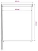 Roleta zewnętrzna vidaXL 400 x 230 cm, biała Podgląd zdjęcia produktu 6