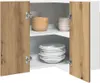 vidaXL Eck-Hängeschrank Lyon Artisan-Eiche 57x57x60 cm Produktbild-Vorschau 7