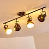 Arazane »Arazane« Deckenlampe aus Metall in Schwarz/Gold Produktbild-Vorschau 4