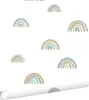 ESTAhome Tapete Regenbogen Mintgrün und Graublau 53 cm x Produktbild-Vorschau 1