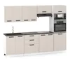ULWEHOME | Küchenzeile 260 cm Kaschmir, Küchenmöbel-Set Produktbild-Vorschau 2