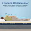 Matelas 7 zones, matelas ergonomique en mousse à froid, 140 Voir les images du produit 3