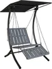 Hollywoodschaukel 1-Sitzer Luxus Smart lime Produktbild-Vorschau 3