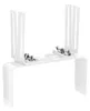 Support pour caissettes à fleurs en H blanc Voir les images du produit 4