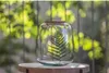 ecoglassworks Skleněná dóza MOLINIA s korkovým špuntem, Náhled obrázku produktu 3