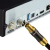 PremiumX 10m Gold-Line TV Antennenkabel Schwarz Produktbild-Vorschau 5