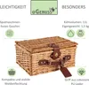 Cesto da picnic in vimini con scomparto termico e Anteprima dell’immagine prodotto 6