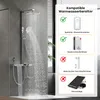 HOROW RainFlexi N2 Douchesysteem met thermostaat, chroom Productafbeelding-voorbeeld 7