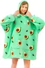 Avocado-Decke, Sweatshirt, warm, dick, mit Kapuze Produktbild-Vorschau 5