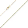1mm Ankerkette diamantiert Kette Collier Halskette aus 585 Produktbild-Vorschau 2