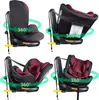 XOMAX XZ-16 Auto i-Size Kindersitz drehbar 360° Grad, mit Produktbild-Vorschau 4