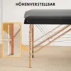 HOMCOM Massageliege 2 Zonen Klappbar Höhenverstellbar Produktbild-Vorschau 4