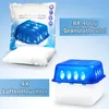 A collage of product images showing dehumidifier boxes and refill bags, with text overlays indicating quantity and product type. Produktbild-Vorschau