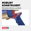 Tesa Economy Handabroller Braun, Paketbandabroller, Produktbild-Vorschau 10