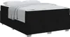 vidaXL Cadre de lit avec matelas noir 160 x 200 cm Tissu Voir les images du produit 1