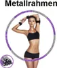 Metall Hoola Hoops 1,2kg Ø103cm gepolsterter Fitness Produktbild-Vorschau 1