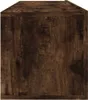 vidaXL TV nástenná skrinka Smoked Oak 100x30x30 cm Materiál Náhľad obrázku produktu 6