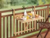 WENKO Bambus Balkon-Klapptisch Mod. Waikiki, zum Einhängen Produktbild-Vorschau 6