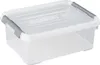 Allibert HANDY+ Box 12L, transparent / silber Produktbild-Vorschau 1