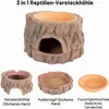 Höhlen & Verstecke für Reptilien & Amphibien, 3 in 1 Produktbild-Vorschau 2