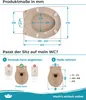 Calmwaters® Premium WC Sitz einfache Montage, Produktbild-Vorschau 6