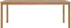 A wooden garden table on a white background. Produktbild-Vorschau