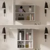 Badspiegelschrank Vicco Zino Weiß 65 x 50 cm mit Regalen, Produktbild-Vorschau 5