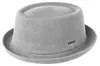 Kangol Sommerhut Player aus Bambus in grau