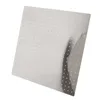 A square shower head with many small holes, shown from a slightly elevated angle. Anteprima dell’immagine prodotto
