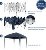 Zelsius Pavillon pliable 3 x 3 m, bleu, pavillon pliable Voir les images du produit 6