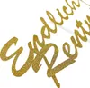 Oblique Unique Endlich Rentner Torten Topper Glitzernd gold Produktbild-Vorschau 3