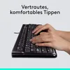 Logitech Desktop Set MK120 kabelgebunden schwarz Produktbild-Vorschau 12