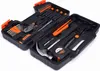 A tool kit in an open case, showing various tools. Produktbild-Vorschau