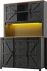 Flieks Küche Hochschrank mit Led, Küchenschrank Produktbild-Vorschau 9