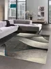 Teppich Wohnzimmer modernes Wellen Design in grau anthrazit Produktbild-Vorschau 1