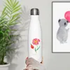 Mr. & Mrs. Panda Thermos Blume Hagebutte - Weiß - Geschenk, Produktbild-Vorschau 5