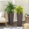 GOPLUS 2er Set Pflanzkübel, Blumentopf hoch mit Innentopf, Produktbild-Vorschau 6
