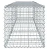 vidaXL Gabion s víkem 300x50x50 cm Pozinkované železo Náhled obrázku produktu 4